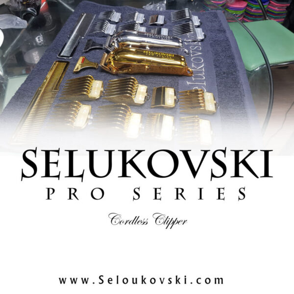 SELUKOVSKI PRO SERIES Cordless Clipper / מכונת תספורת