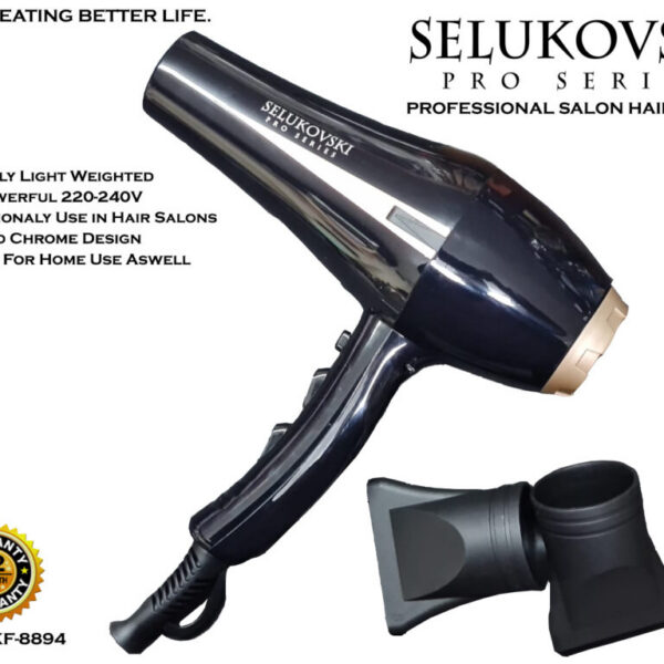 SELUKOVSKI PRO SERIES Professional SuperLite Hair Dryer